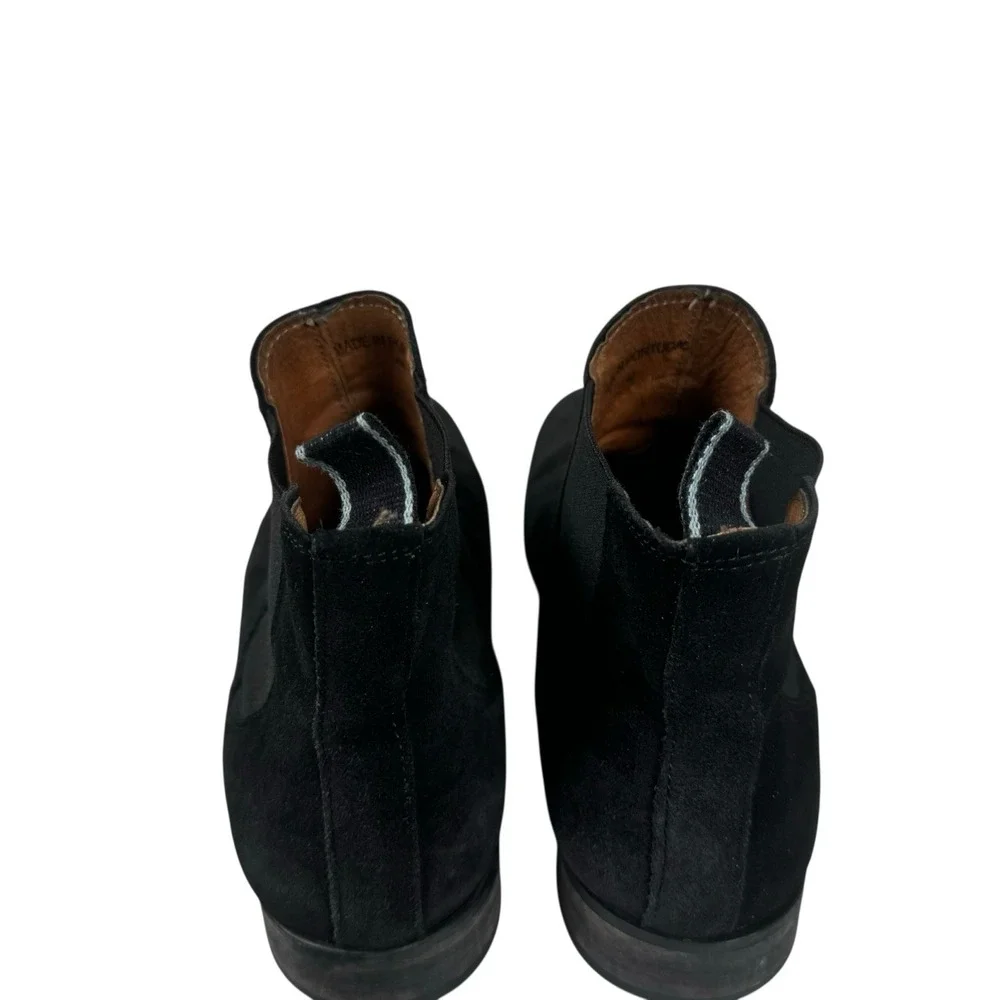 Shoe The‎ Bear Dev Men's Black Suede Chelsea Boots Size 40